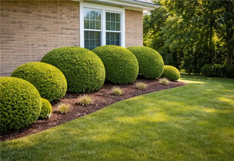 bush trimming after